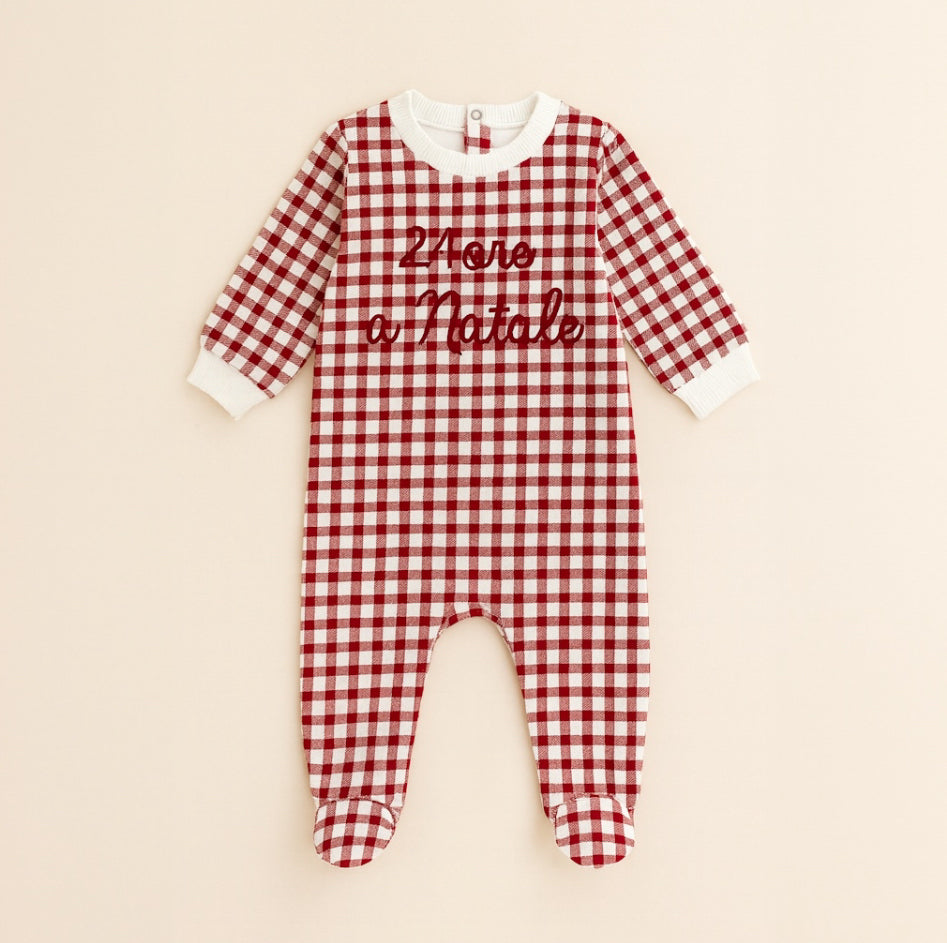 24 Ore a Natale – Quadretti Rosso Biscotto