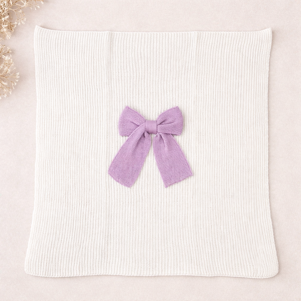 🤍 Set Nascita Bianco & Lilla