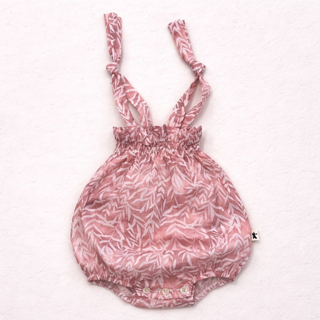 🌸 Pagliaccetto Foglie Rosa
