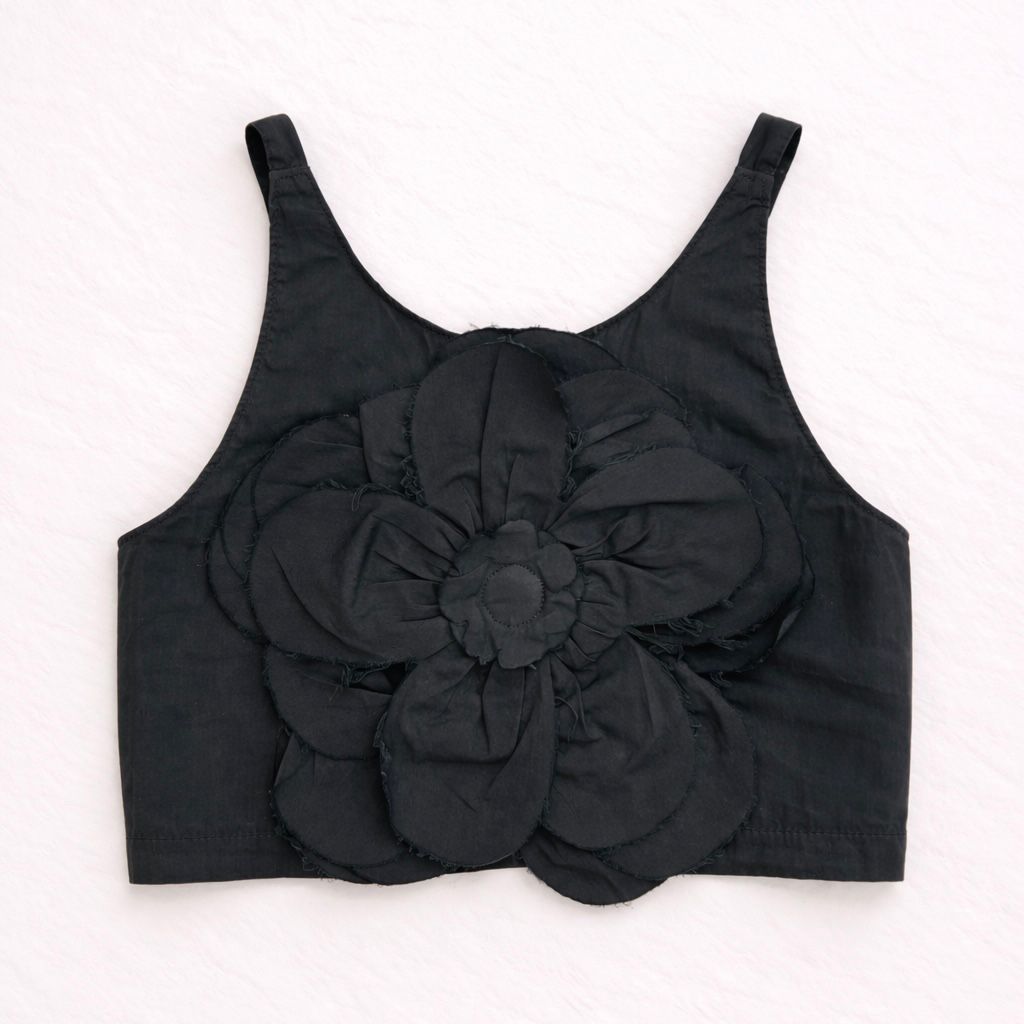 Top Fiore Grigio