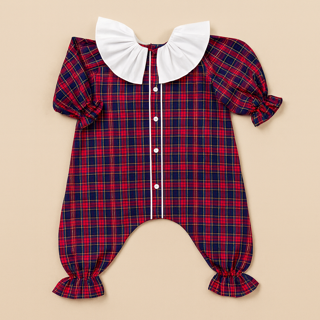 Tutina Scozzese “Fiocco di Natale”