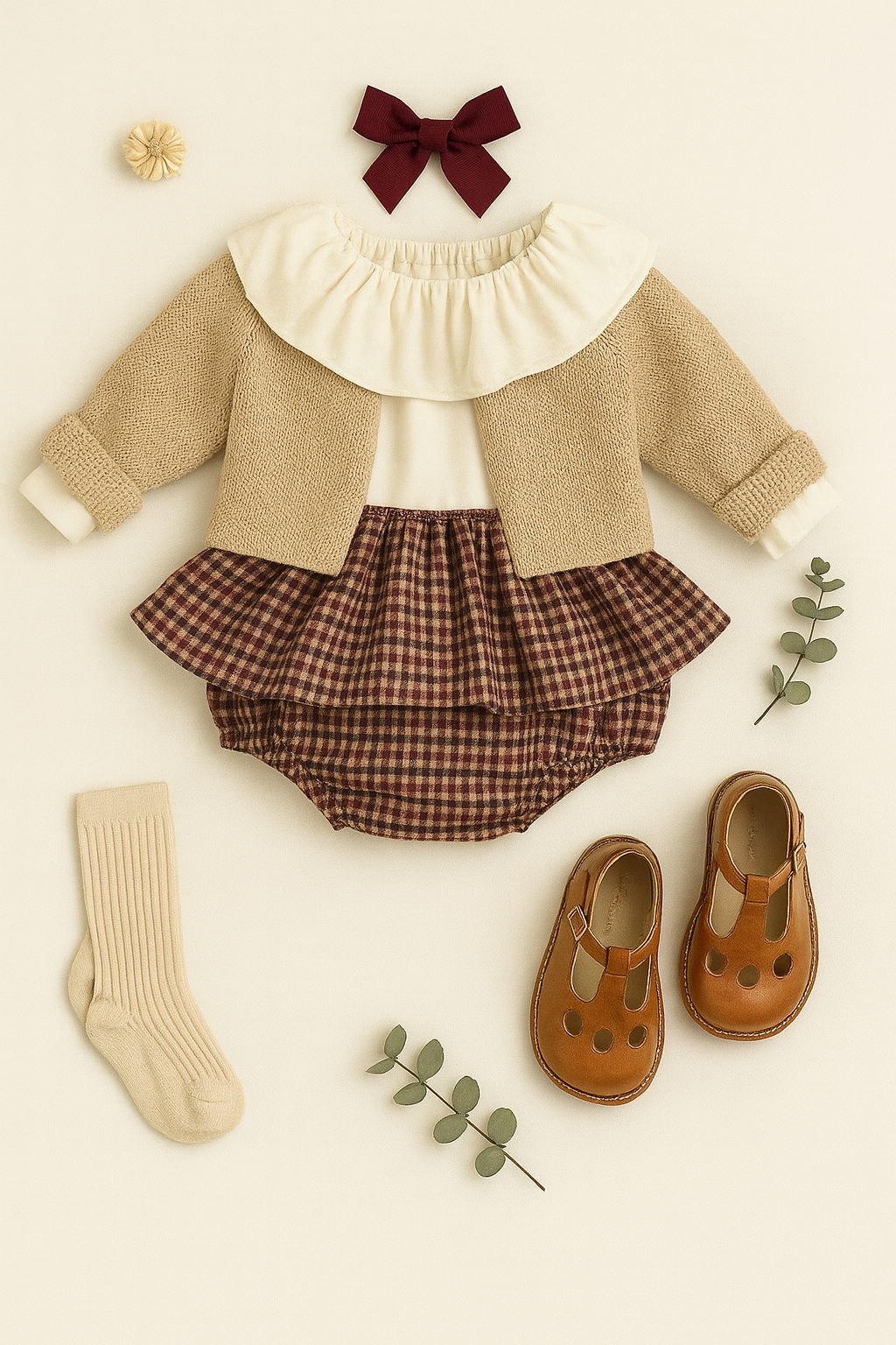 Mutandone pied de poule con balza