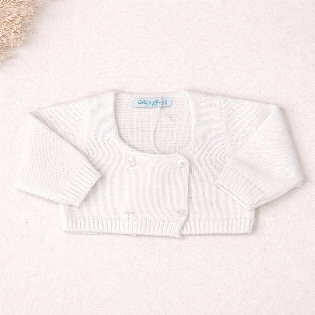 🤍 Set Nascita Bianco & Verde Acqua