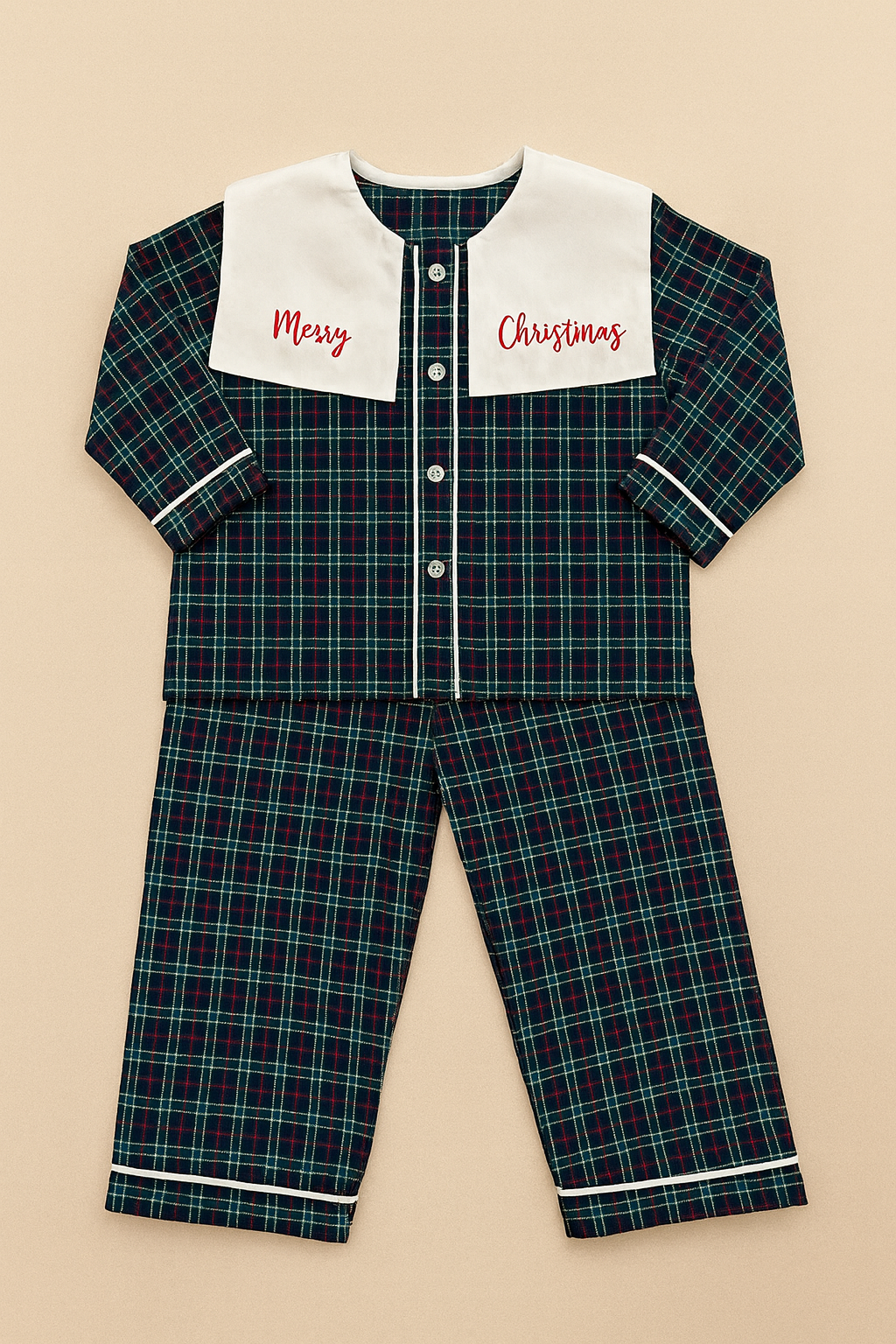 Pigiama Scozzese “Merry Christmas”