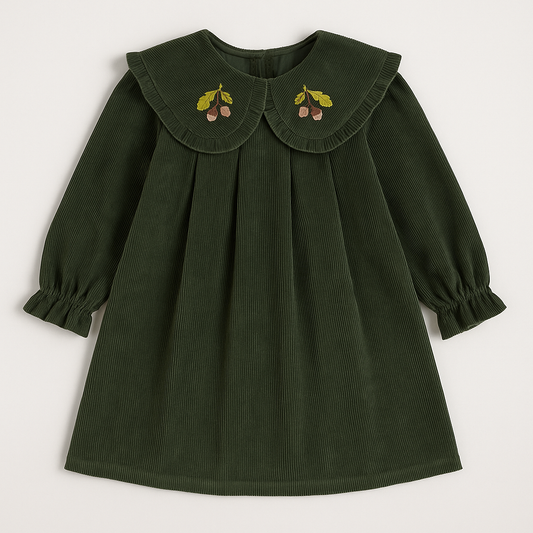 Vestito “Ghianda Verde Bosco”