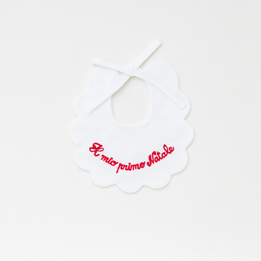 Bavaglino “Il Mio Primo Natale” Smerlato