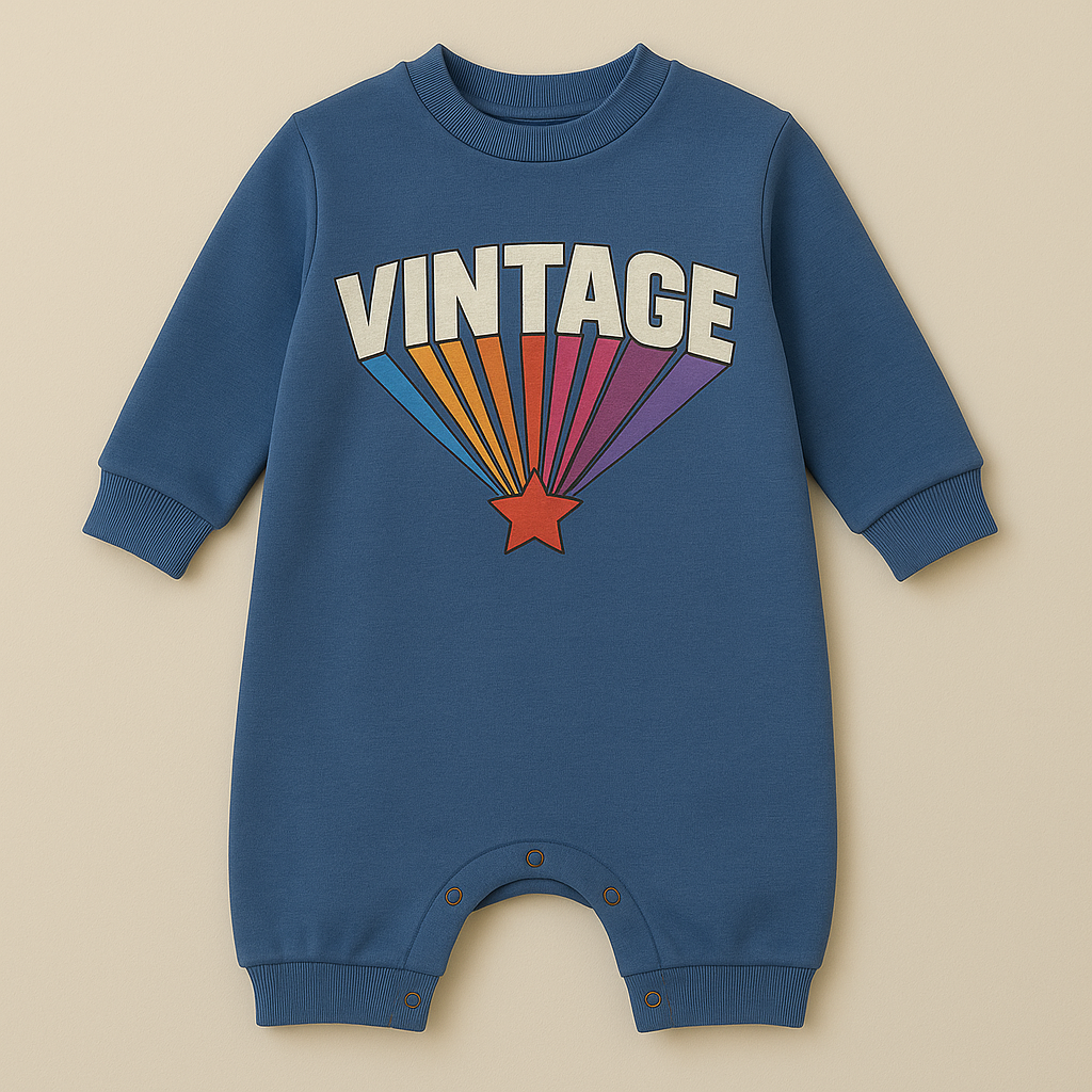 Felpa Romper “Vintage” – Collezione Mixtape
