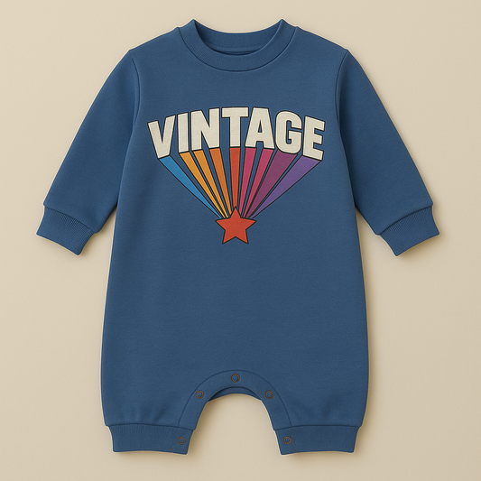 Felpa Romper “Vintage” – Collezione Mixtape