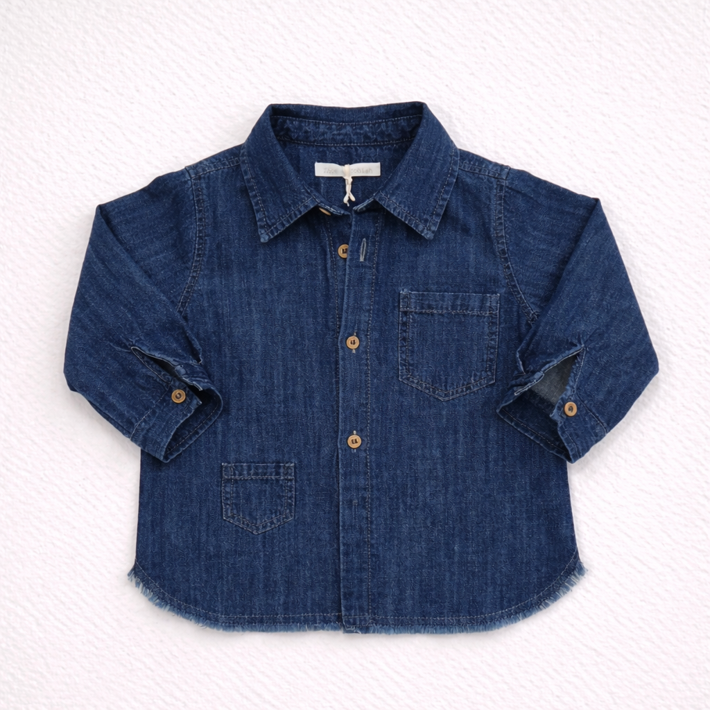 Camicia bambino in denim