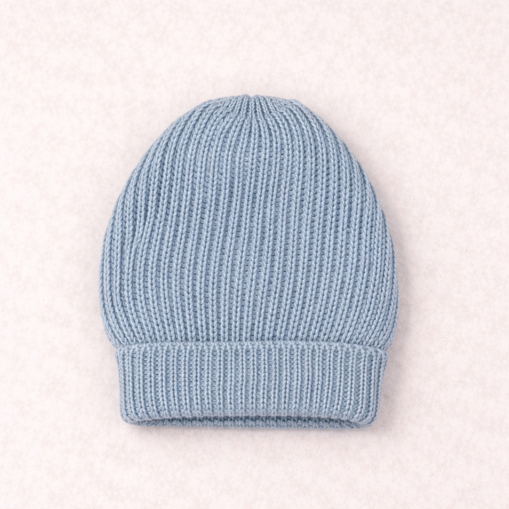 💙 Set Nascita Azzurro Polvere con Maxi Fiocco