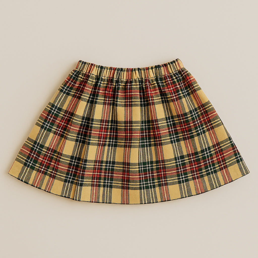 Gonnellina Tartan “Dolce Natale”
