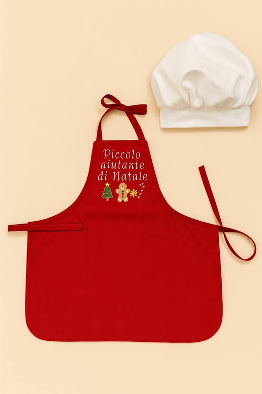 Grembiule Natale “Piccolo Aiutante”