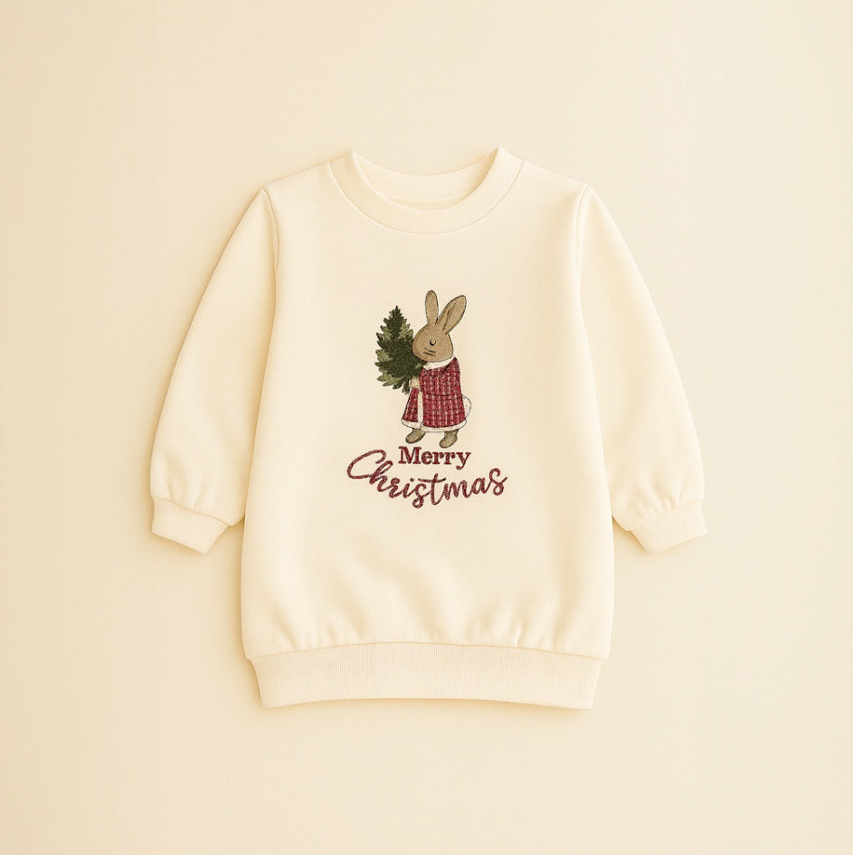 Felpa “Bunny Merry Christmas”