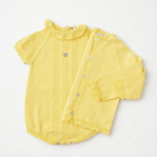 Cardigan e Pagliaccetto neonato