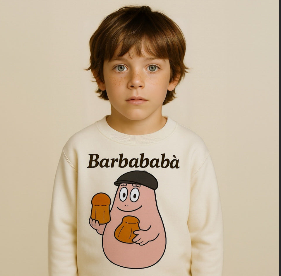 Felpa Barbababà – Cartùn Partenopeo