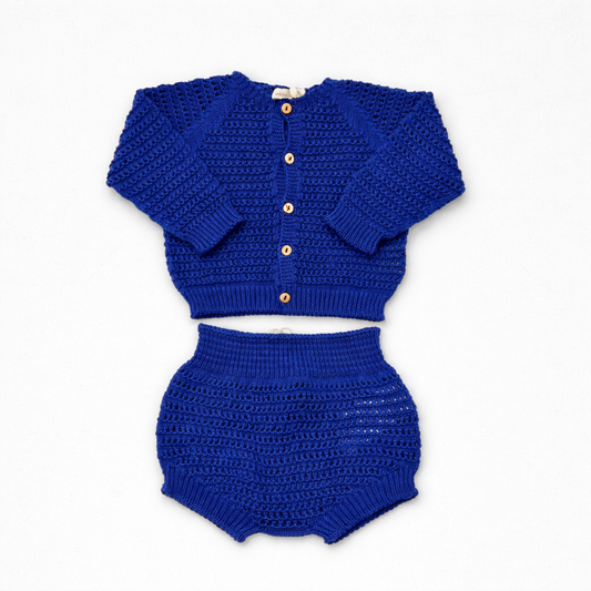 Cardigan neonato e Coulottina